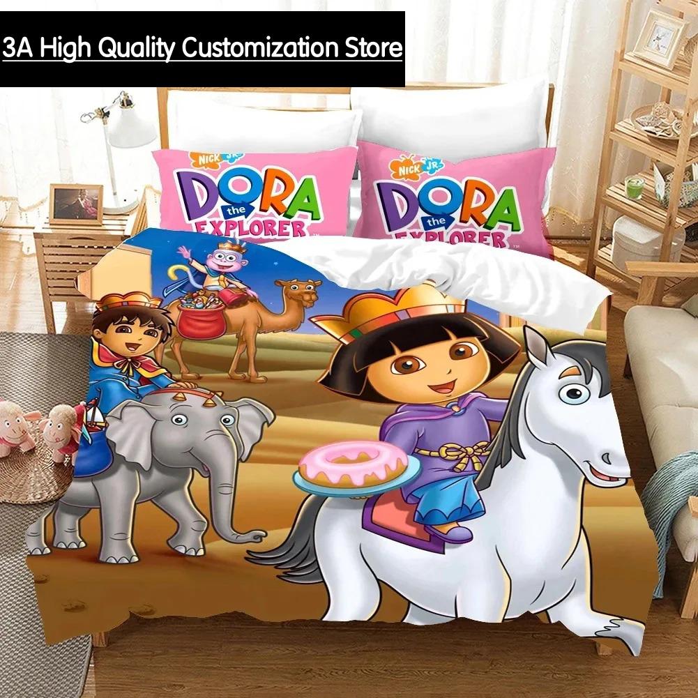 Comforter 3D Print D-Dora Cartoon Explorer Bedding Set Bed Set Comforter King Queen Size Boys Adult Comforter (quilt)-EU Single(135*200cm)3pcs
Comforter 3D Print D-Dora Cartoon Explorer Bedding Set Bed Set Comforter King Queen Size Boys Adult Comforter (quilt)-EU Single(135*200cm)3pcs