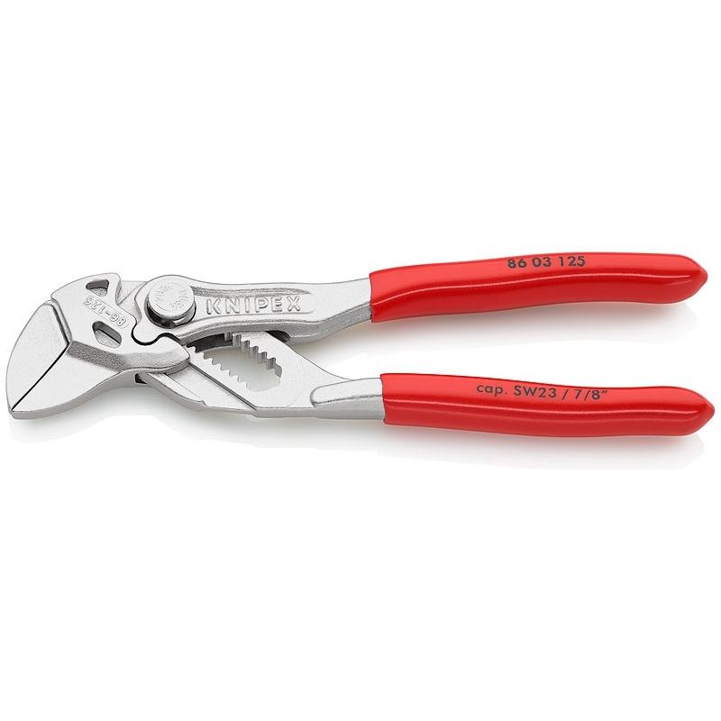 Регулируемые плоскогубцы Knipex Гаечный ключ Горловина 23 мм Длина 125 мм Хромовые заливные ручки Sb
Регулируемые плоскогубцы Knipex Гаечный ключ Горловина 23 мм Длина 125 мм Хромовые заливные ручки Sb