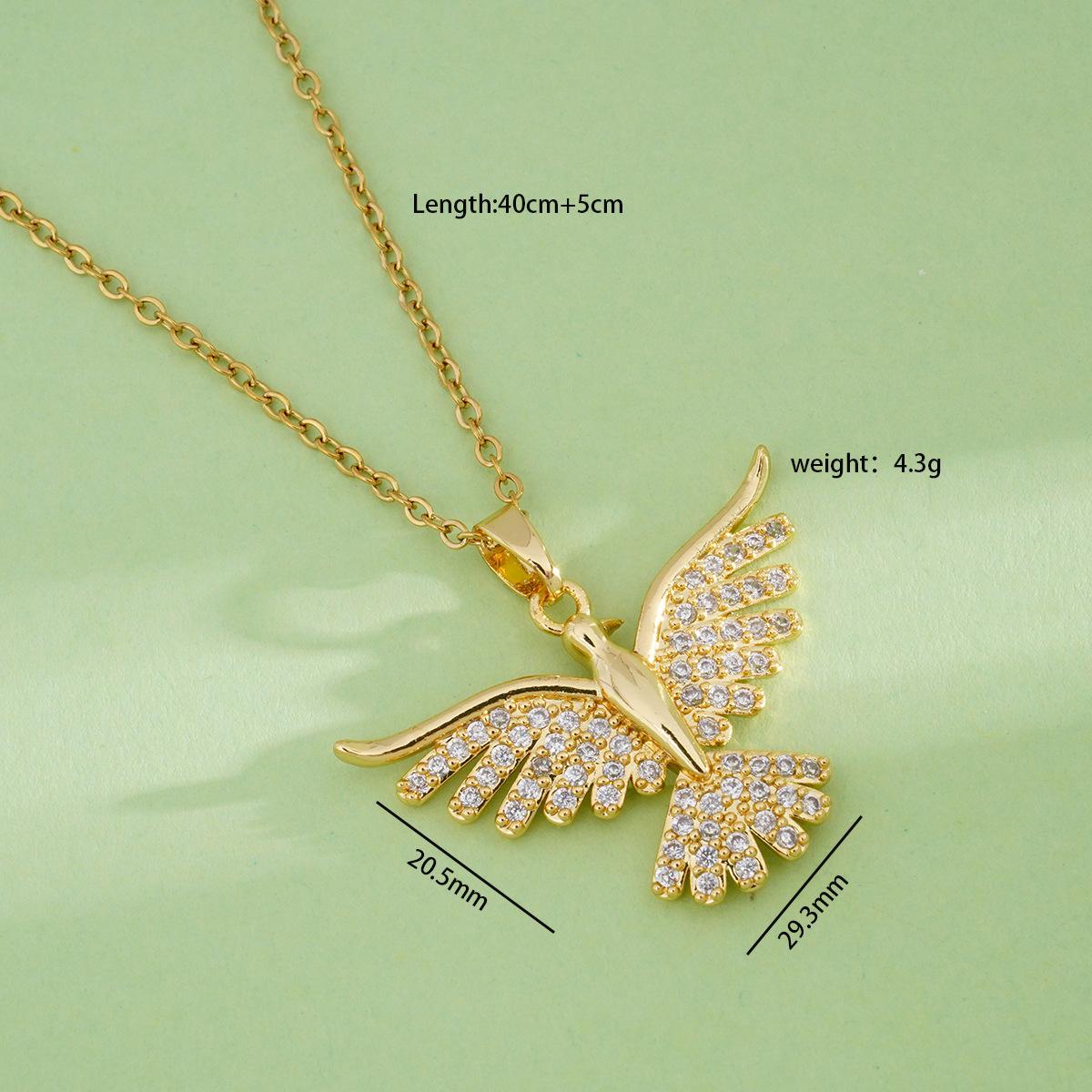 Stainless Steel Chain Fashion Zircon Phoenix Pendant Necklaces for Women Men Cool Bird Charm Accessories Jewelry Gifts for Lover
Stainless Steel Chain Fashion Zircon Phoenix Pendant Necklaces for Women Men Cool Bird Charm Accessories Jewelry Gifts for Lover