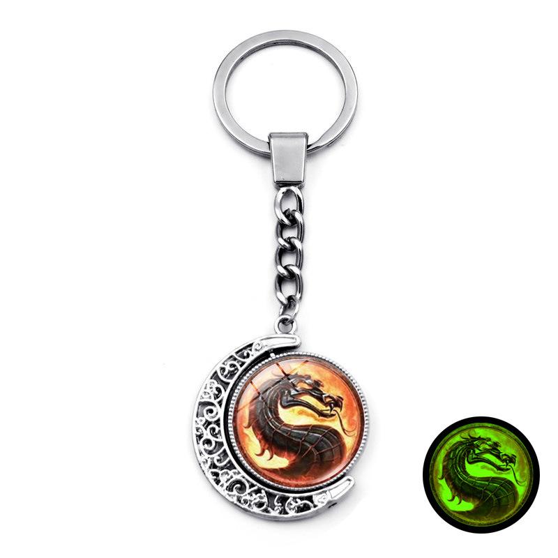Luminous Keychain Pendant, Rotating Moon Pendant, Metal Keychain Hanging Gift One Size срібний
Luminous Keychain Pendant, Rotating Moon Pendant, Metal Keychain Hanging Gift One Size срібний