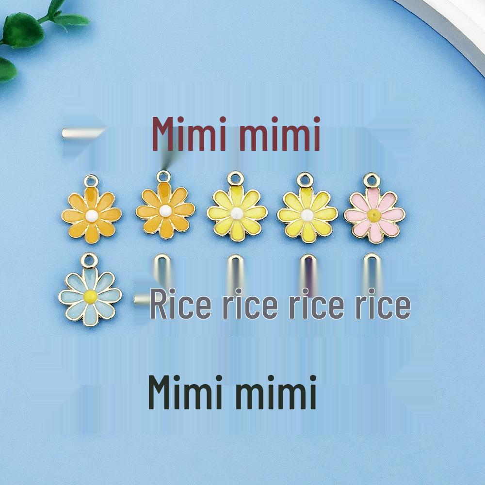 Mini Daisy Alloy Pendant with Dripping Oil - Ten Colors for DIY Bracelet & Necklace Jewelry Charms
Mini Daisy Alloy Pendant with Dripping Oil - Ten Colors for DIY Bracelet & Necklace Jewelry Charms