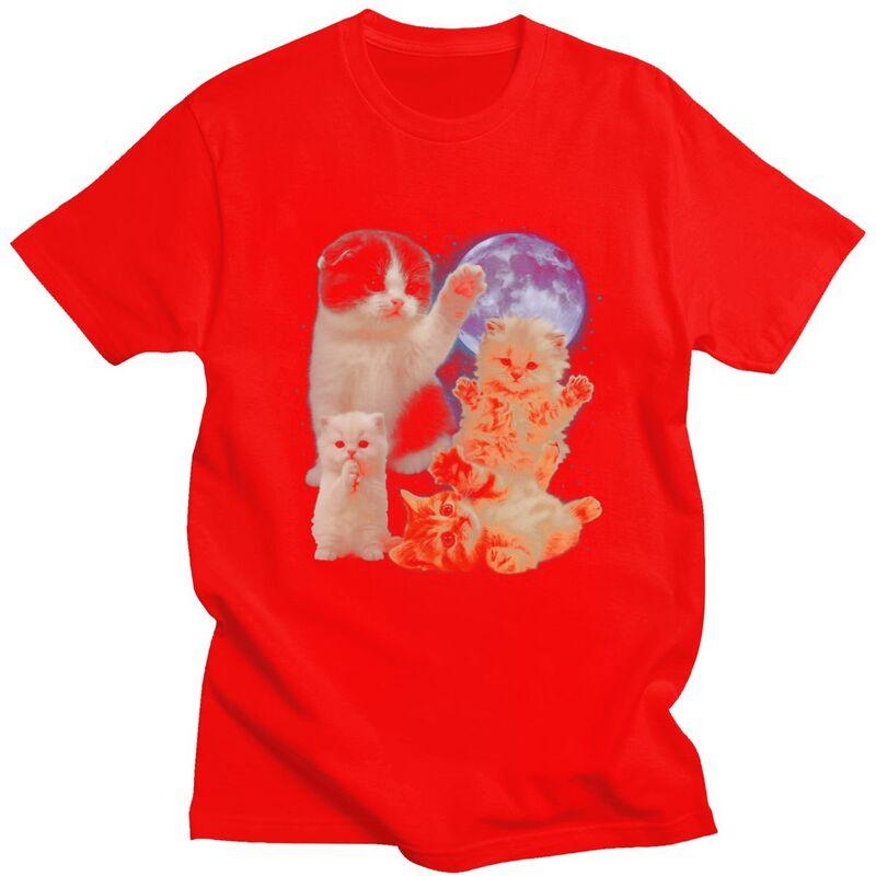 Cute Kittens Cat Moon Cosmic Printed T Shirt for Men Pure Cotton Tshirts Fashion Streetwaer Short Sleeve Tee Shirt S
Cute Kittens Cat Moon Cosmic Printed T Shirt for Men Pure Cotton Tshirts Fashion Streetwaer Short Sleeve Tee Shirt S