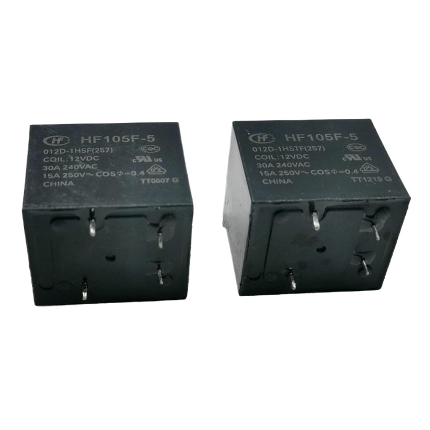 1pcs Relay JQX HF105F-5 012D-1HSTF 1HSF 12VDC 4pins 30A 12V Power Relay(HF105F-5 012D-1HSTF) HF105F-5 012D-1HSTF
1pcs Relay JQX HF105F-5 012D-1HSTF 1HSF 12VDC 4pins 30A 12V Power Relay(HF105F-5 012D-1HSTF) HF105F-5 012D-1HSTF