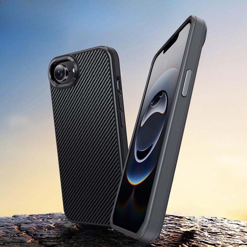 Suitable for Iphone16E Phone Case, Metal Apple 16e Protective Case, Anti-drop, Oil-sprayed Carbon Fiber Texture Shell iPhone16E чёрный
Suitable for Iphone16E Phone Case, Metal Apple 16e Protective Case, Anti-drop, Oil-sprayed Carbon Fiber Texture Shell iPhone16E чёрный