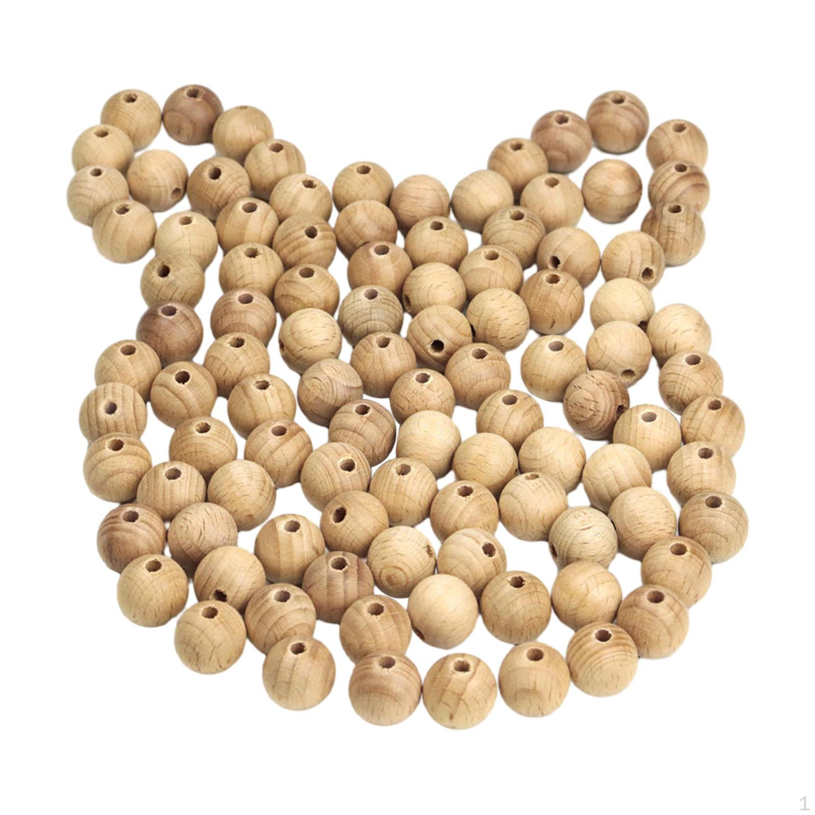 50 Pieces Wooden Beads Wood Craft Balls Handmade Circular Bead Loose Spacer for Tiered 15mm
50 Pieces Wooden Beads Wood Craft Balls Handmade Circular Bead Loose Spacer for Tiered 15mm