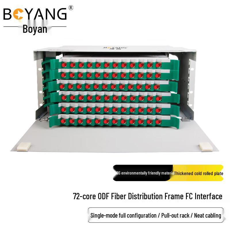 BOYANG BY-ODF-FC-72 72-Core Fiber Optic Distribution Frame
BOYANG BY-ODF-FC-72 72-Core Fiber Optic Distribution Frame
