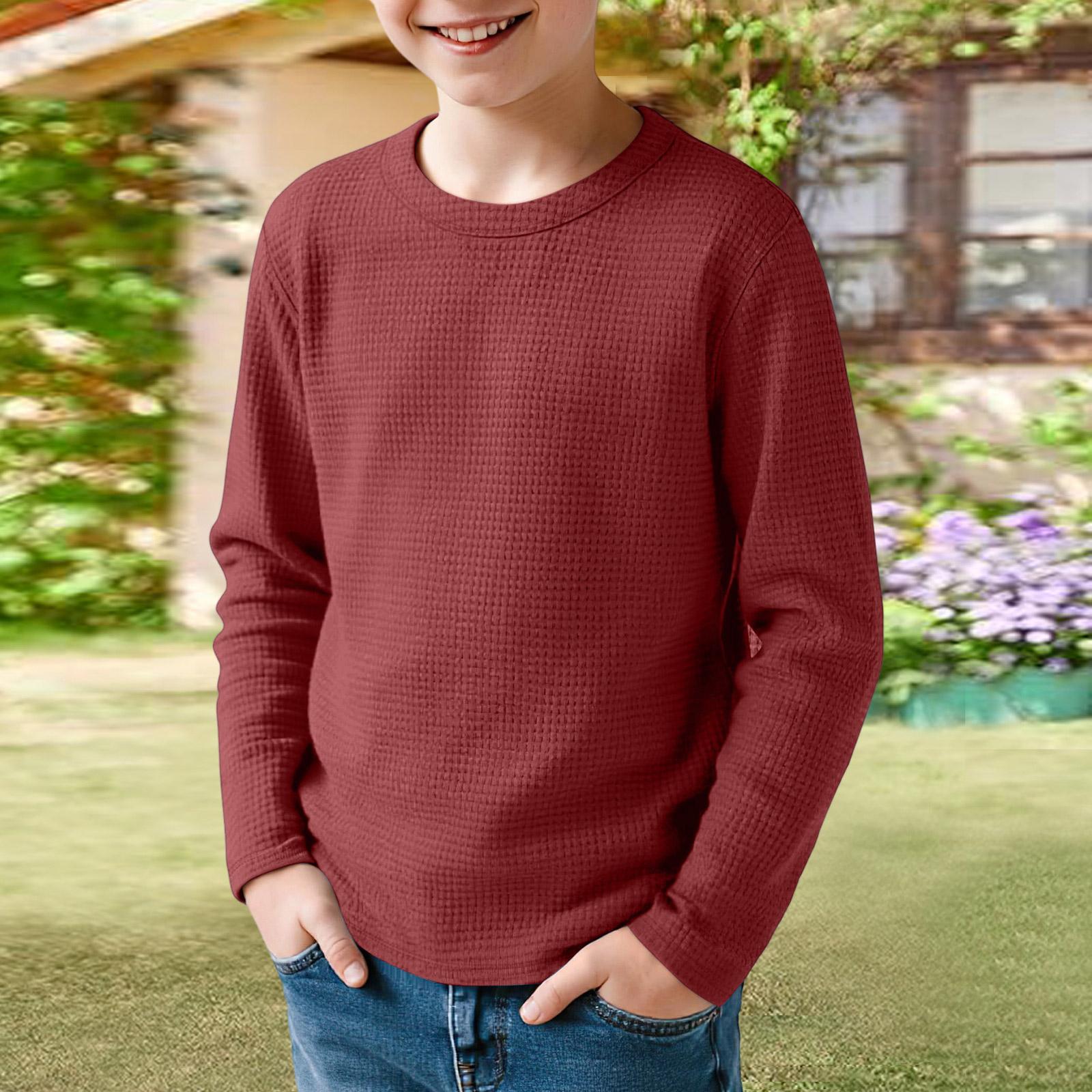 Дитячий світшот для хлопчиків, сорочки з довгим рукавом, однотонна повсякденна кофта, одяг для вулиці на осінь для хлопчика-підлітка 140 винний
Дитячий світшот для хлопчиків, сорочки з довгим рукавом, однотонна повсякденна кофта, одяг для вулиці на осінь для хлопчика-підлітка 140 винний