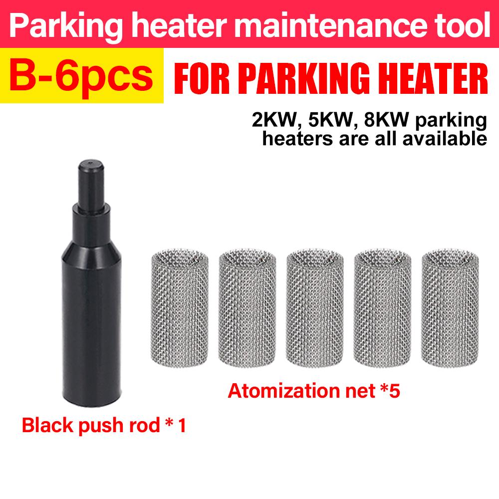 6/14pcs Maintenance Tools for Parking Heater Ignition Plug Atomization Net Parking Heater Special Repair Tool Burner Strainer
6/14pcs Maintenance Tools for Parking Heater Ignition Plug Atomization Net Parking Heater Special Repair Tool Burner Strainer
