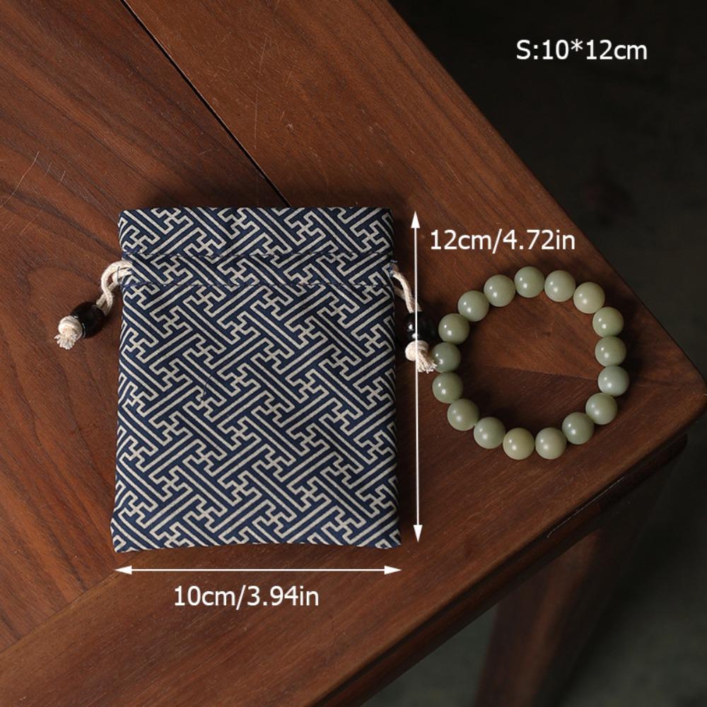 Washable Linen-cotton Jewelry Storage Bag Dustproof Portable Drawstring Bag Chinese Style Cord Pull Bag Bracelet
Washable Linen-cotton Jewelry Storage Bag Dustproof Portable Drawstring Bag Chinese Style Cord Pull Bag Bracelet