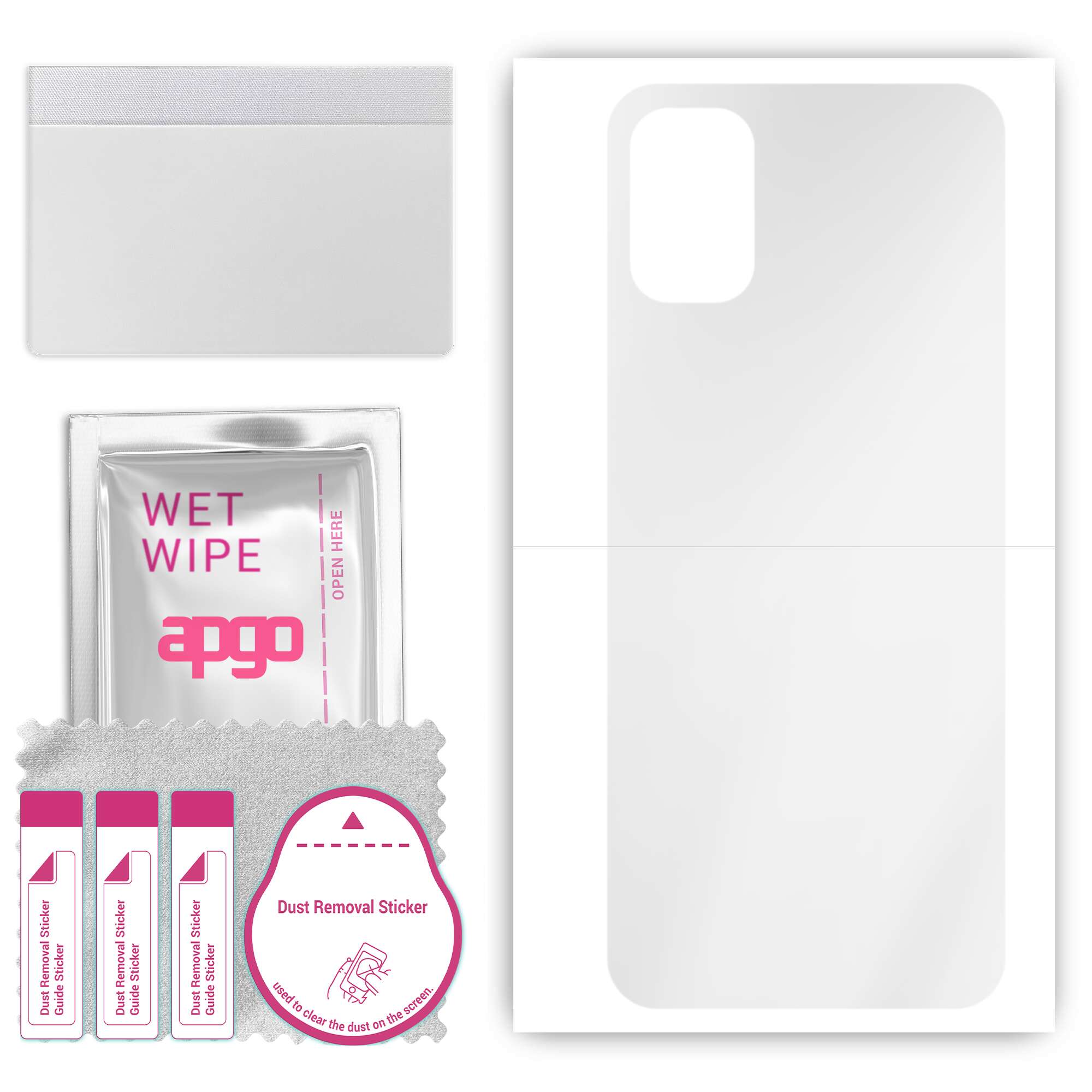 apgo Ultra Clear Protective Skin Sticker для задньої панелі, сумісної з Oukitel K9 Pro, Wrap Film, Hydrogel Film, гнучкий, м’який ТПУ з позиціонуванням la
apgo Ultra Clear Protective Skin Sticker для задньої панелі, сумісної з Oukitel K9 Pro, Wrap Film, Hydrogel Film, гнучкий, м’який ТПУ з позиціонуванням la
