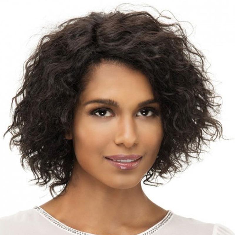Synthetic Hair Short Afro Wigs for Black Women Lose Curly Wig with Bangs African Hairstyle Mixed Brown Female Wig Heat Resistant
Synthetic Hair Short Afro Wigs for Black Women Lose Curly Wig with Bangs African Hairstyle Mixed Brown Female Wig Heat Resistant