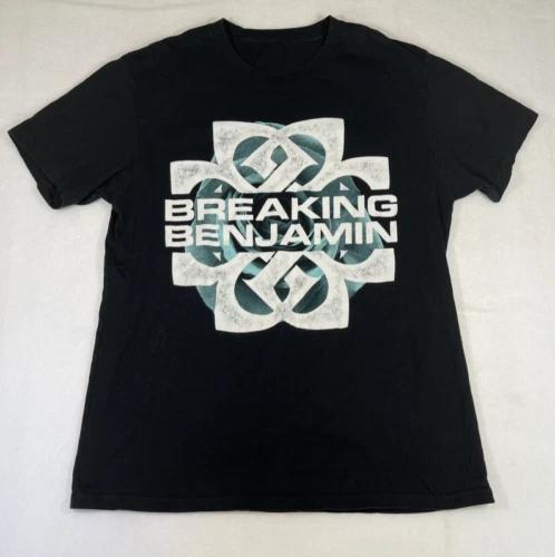 Breaking Benjamin black 100% Cotton T-shirt Mens Womens Tees Top S
Breaking Benjamin black 100% Cotton T-shirt Mens Womens Tees Top S