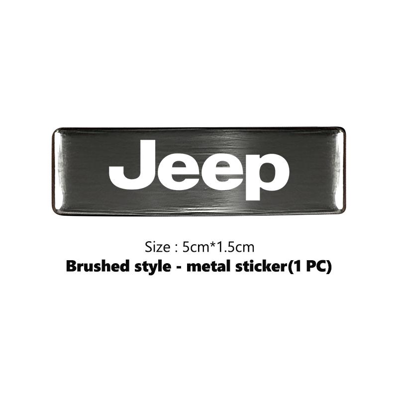 3D Metal Sticker Car Logo Rear Trunk Body Emblem Stickers Decal For Jeep Grand Cherokee Patriot Renegade Compass Wrangler
3D Metal Sticker Car Logo Rear Trunk Body Emblem Stickers Decal For Jeep Grand Cherokee Patriot Renegade Compass Wrangler