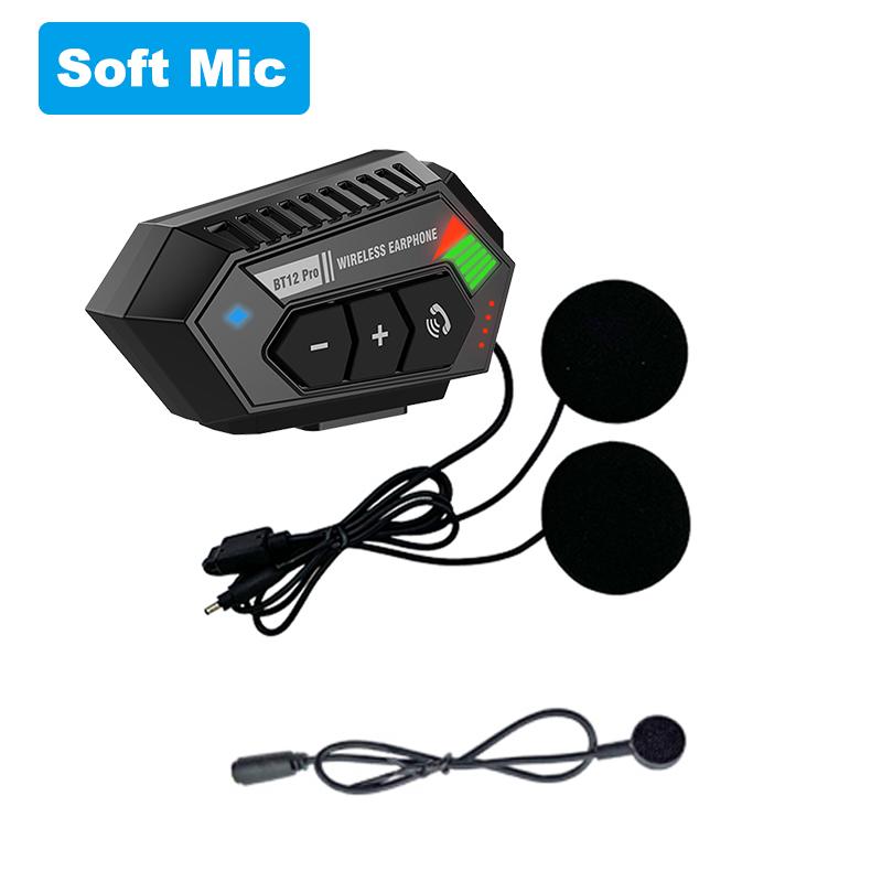 BT12 Pro Motorcycle Helmet Headset Bluetooth 5.3 Voice Assistant Stereo Music Nano Waterproof Intelligent Noise Reduction MP3
BT12 Pro Motorcycle Helmet Headset Bluetooth 5.3 Voice Assistant Stereo Music Nano Waterproof Intelligent Noise Reduction MP3