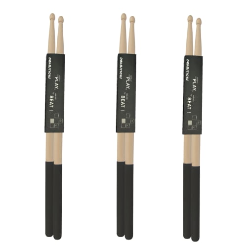 Кленовые барабанные палочки East Leaf с нескользящими наконечниками для начинающих, деревянные наконечники 5A, каплевидная форма, набор из 2 штук, черный, 3 упаковки
Кленовые барабанные палочки East Leaf с нескользящими наконечниками для начинающих, деревянные наконечники 5A, каплевидная форма, набор из 2 штук, черный, 3 упаковки