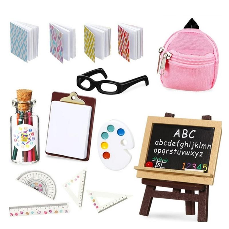 1/12 Scale Dollhouses Books and School Supply Classroom Scene Display Accessories for Model Enthusiasts and Collector 1
1/12 Scale Dollhouses Books and School Supply Classroom Scene Display Accessories for Model Enthusiasts and Collector 1