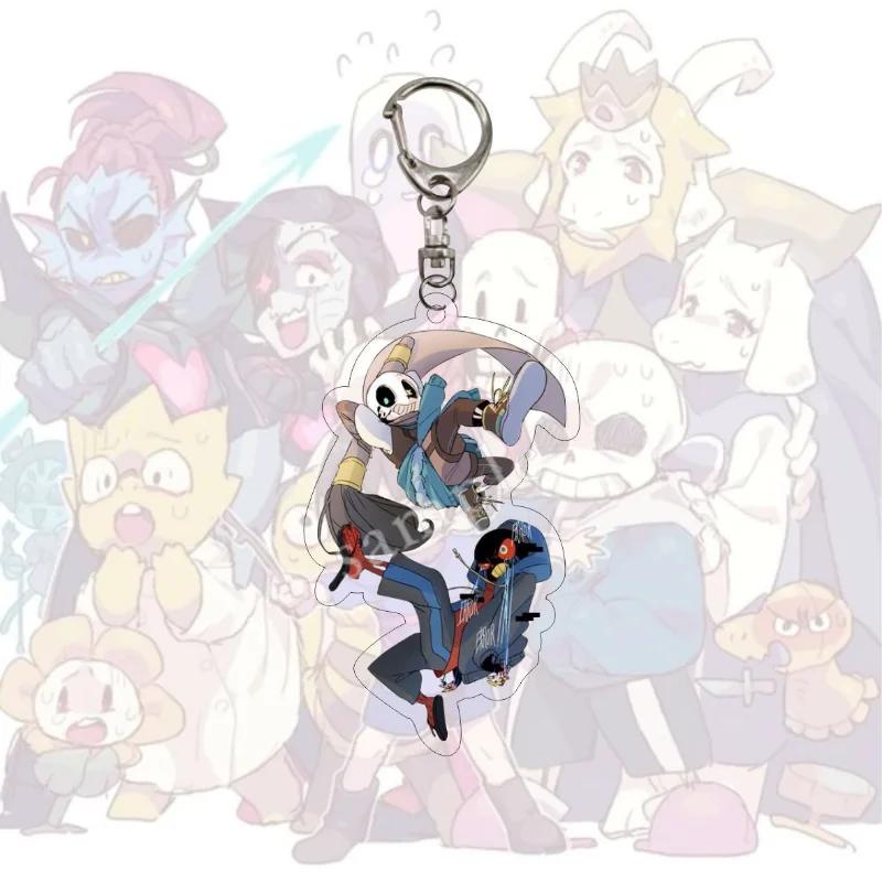 Undertale KeyChain Anime Key Ring Men Women Acrylic Car Cosplay Mobile Phone Bag Pendant Pendant Party Kids Gift Jewelry Toys
Undertale KeyChain Anime Key Ring Men Women Acrylic Car Cosplay Mobile Phone Bag Pendant Pendant Party Kids Gift Jewelry Toys