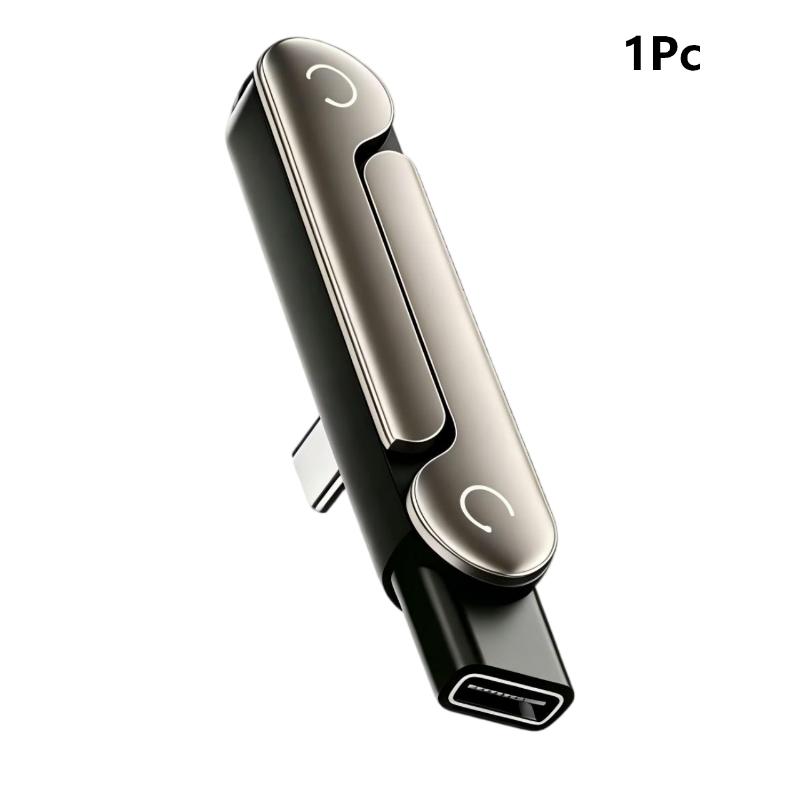 240W Type C To Type C 2-In-1 Fast Charging Data Adapter With Phone Stand Function Foldable Phone Charging Bracket Adapter 1Pcs black
240W Type C To Type C 2-In-1 Fast Charging Data Adapter With Phone Stand Function Foldable Phone Charging Bracket Adapter 1Pcs black