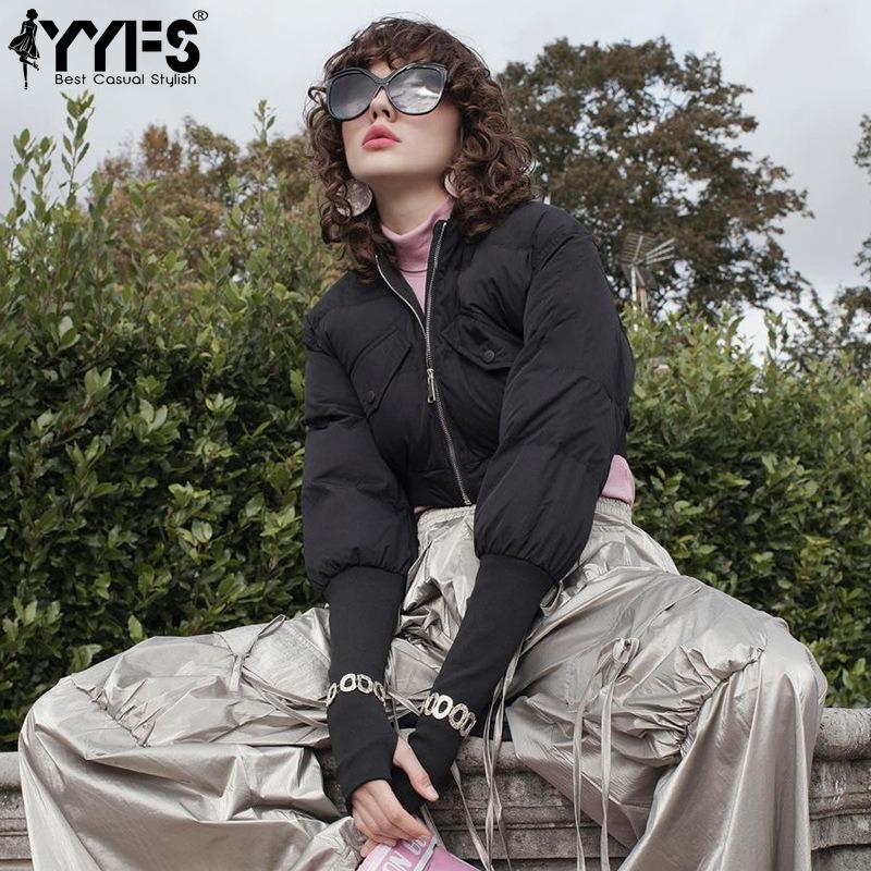 YYFS Женская мода повседневная осень-зима однотонные принты с длинным рукавом куртки и пальто пуховики S чёрный
YYFS Женская мода повседневная осень-зима однотонные принты с длинным рукавом куртки и пальто пуховики S чёрный