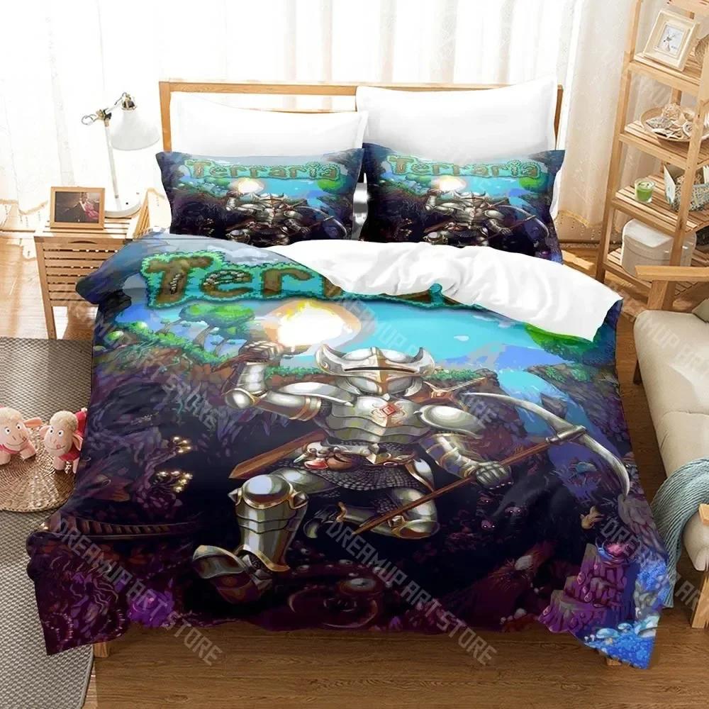 3D-принт Terraria Комплект постельного белья для мальчиков и девочек Twin Queen King Size Пододеяльник Наволочка Кровать для мальчиков Взрослый Домашний текстиль EU Single 90x200cm
3D-принт Terraria Комплект постельного белья для мальчиков и девочек Twin Queen King Size Пододеяльник Наволочка Кровать для мальчиков Взрослый Домашний текстиль EU Single 90x200cm
