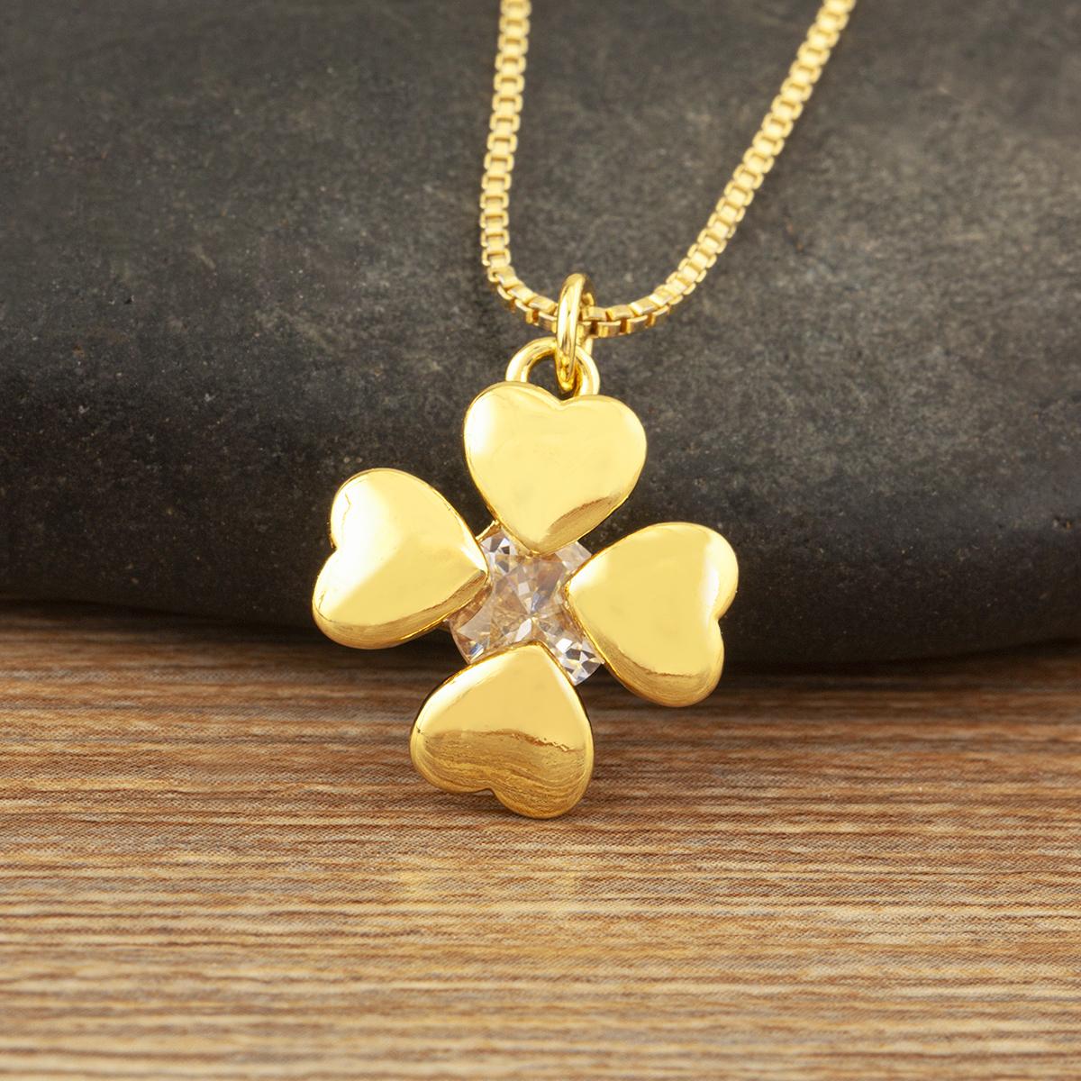 Nidin High Quality Four Heart Pendant Necklace For Women Cubic Zirconia Aesthetic Lucky Charm Choker Fashion Jewelry Fine Gifts білий
Nidin High Quality Four Heart Pendant Necklace For Women Cubic Zirconia Aesthetic Lucky Charm Choker Fashion Jewelry Fine Gifts білий