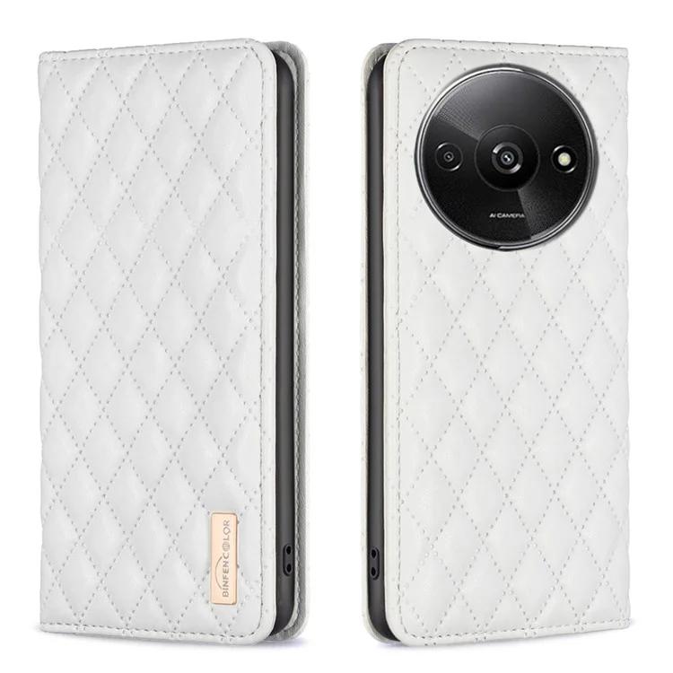 BF Style-16 For Xiaomi Redmi A3 / Poco C61 4G Case PU Leather Magnetic Closure Flip Phone Cover
BF Style-16 For Xiaomi Redmi A3 / Poco C61 4G Case PU Leather Magnetic Closure Flip Phone Cover