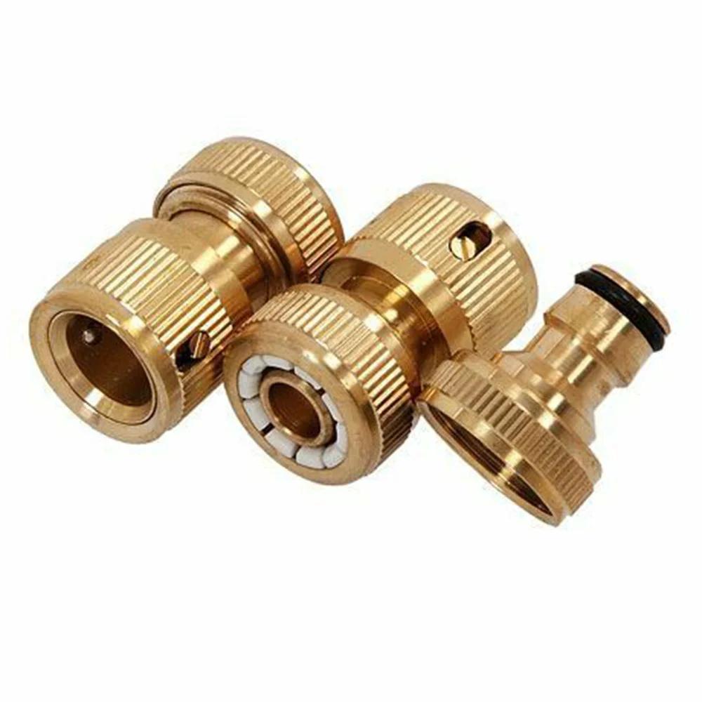 3Pc Brass Quick Connector Tap Set Garden Kit Water Hose Lock Fitting Tool Metal Cable Fixed Head Cable Gland Cable Waterproof China Mainland
3Pc Brass Quick Connector Tap Set Garden Kit Water Hose Lock Fitting Tool Metal Cable Fixed Head Cable Gland Cable Waterproof China Mainland
