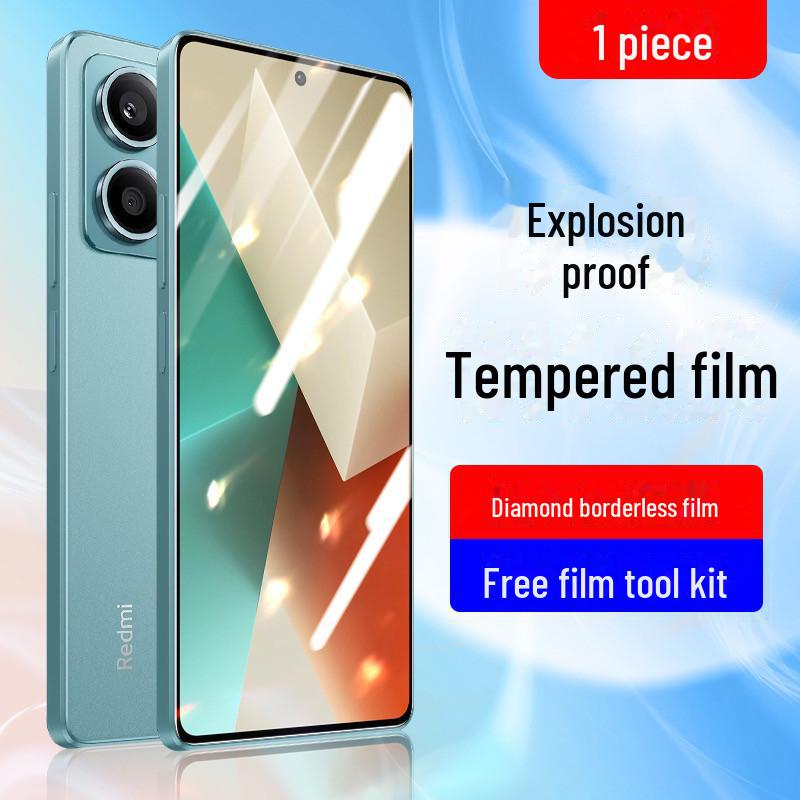 Загартована плівка Redmi Note 13 Pro/Pro+ для захисту від синього світла та відбитків пальців для 5G Redmi Note 13
Загартована плівка Redmi Note 13 Pro/Pro+ для захисту від синього світла та відбитків пальців для 5G Redmi Note 13