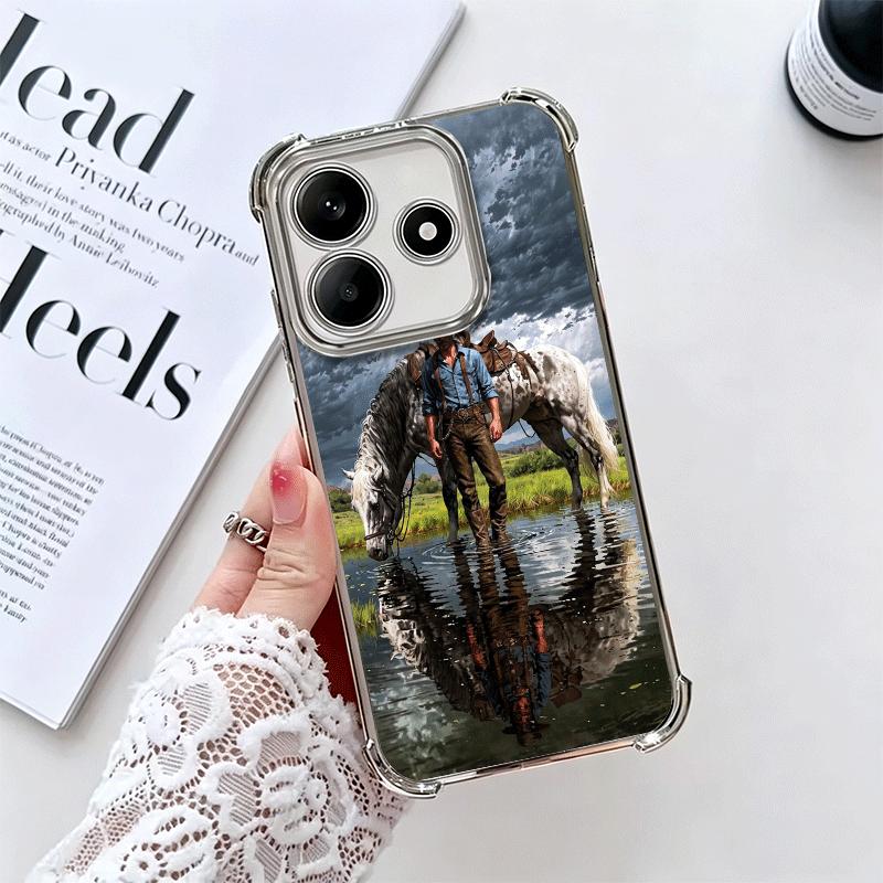 Rodeo Cowboy Horse Soft Phone Case For Xiaomi Redmi Note 14 15 Pro Plus 13 12 11S 11T 5G 10 9S 9 Plating Anti-Fall Fundas Redmi Note 12 Pro 4G
Rodeo Cowboy Horse Soft Phone Case For Xiaomi Redmi Note 14 15 Pro Plus 13 12 11S 11T 5G 10 9S 9 Plating Anti-Fall Fundas Redmi Note 12 Pro 4G