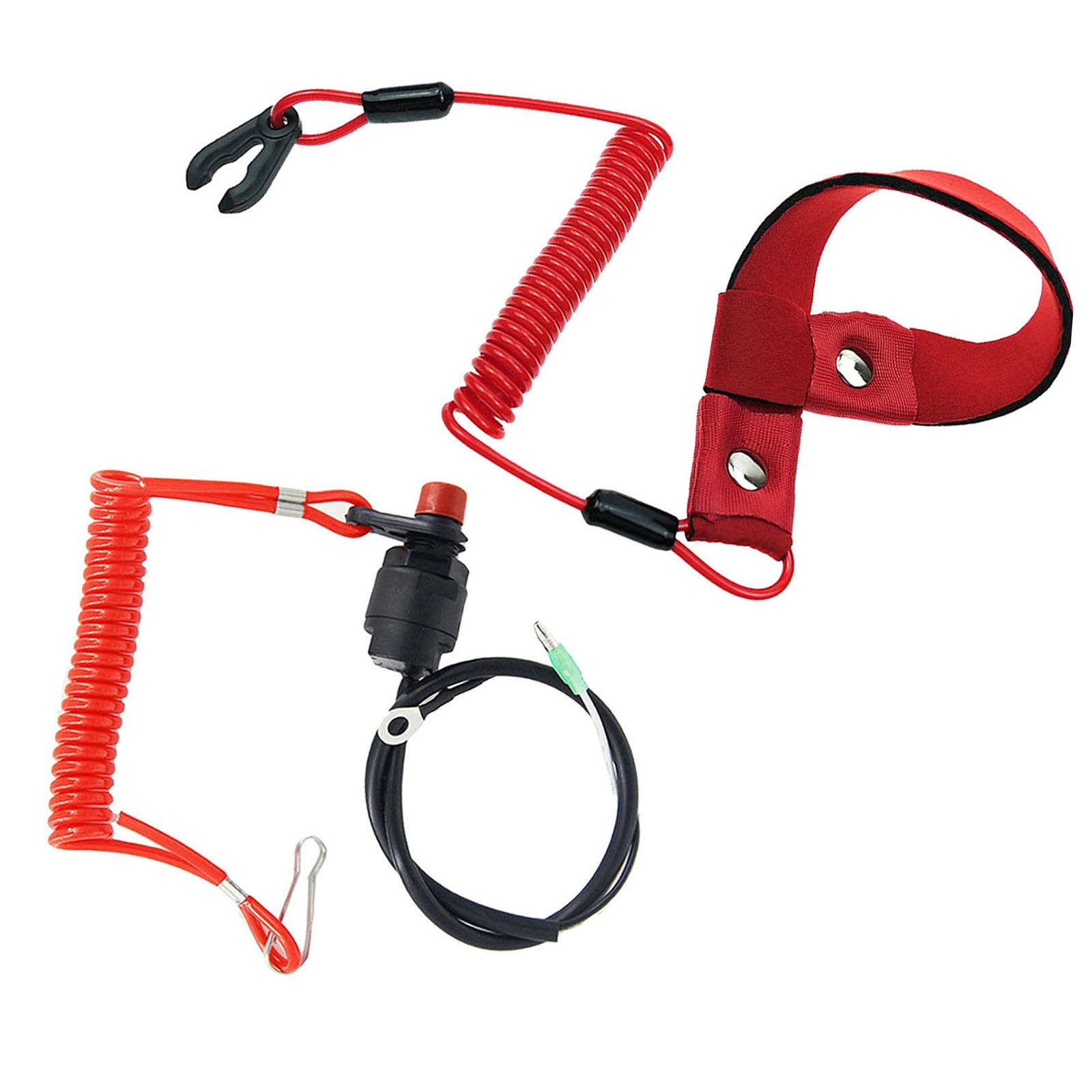 Boat Stop Switch Safety Lanyard Red Plastic Tether Cord Emergency Kill Switch for Outboard Engine Speedboat Use красный
Boat Stop Switch Safety Lanyard Red Plastic Tether Cord Emergency Kill Switch for Outboard Engine Speedboat Use красный