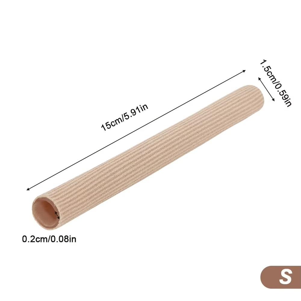 1Pcs Durable 15cm Toe Gel Tube Silicone Fabric Finger Protector Cover Soft Pads Insoles Tube Sleeve Foot Care Pedicure
1Pcs Durable 15cm Toe Gel Tube Silicone Fabric Finger Protector Cover Soft Pads Insoles Tube Sleeve Foot Care Pedicure
