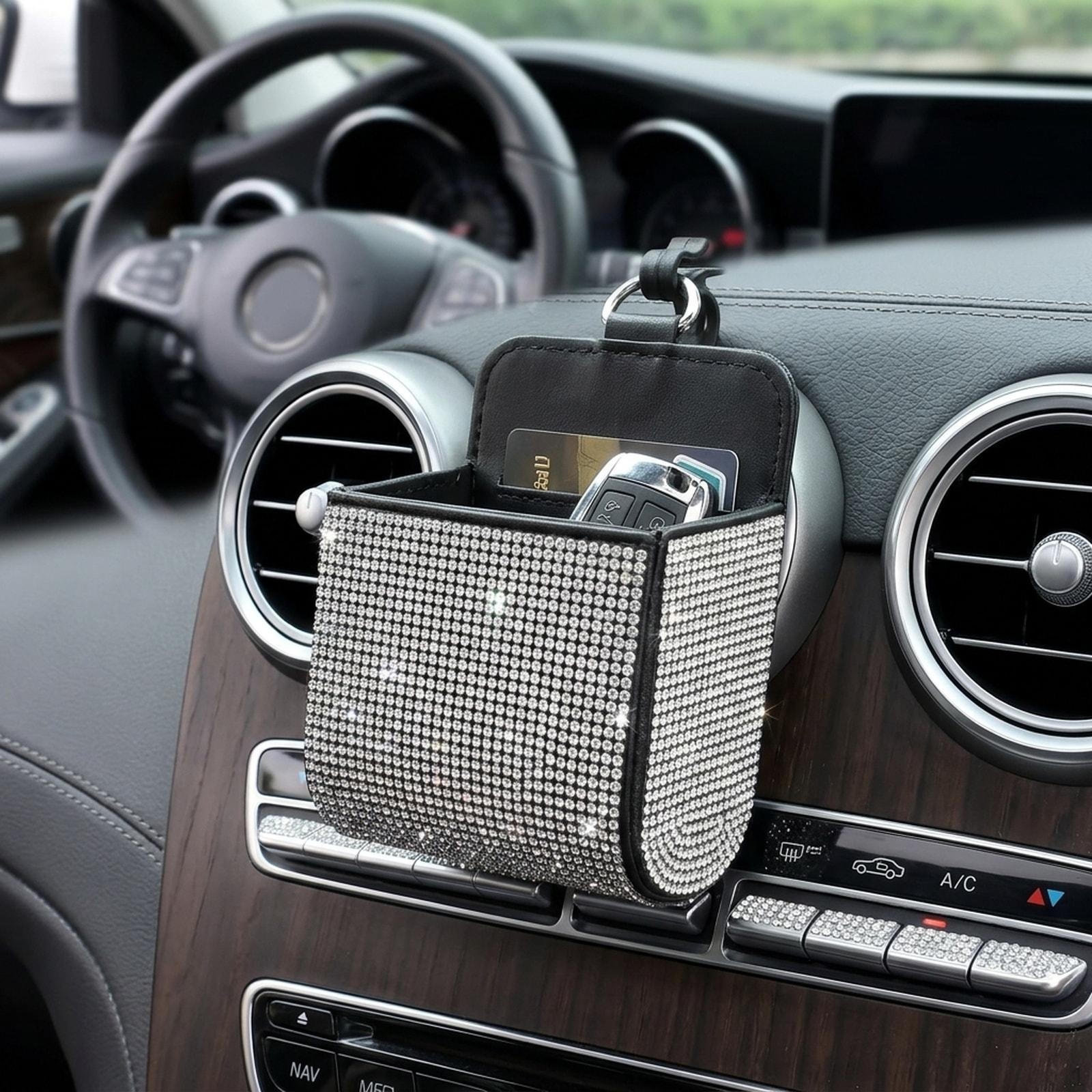 Car Air Vent Cell Phone Holder with Case, Faux Leather Installation Accessories. White
Car Air Vent Cell Phone Holder with Case, Faux Leather Installation Accessories. White