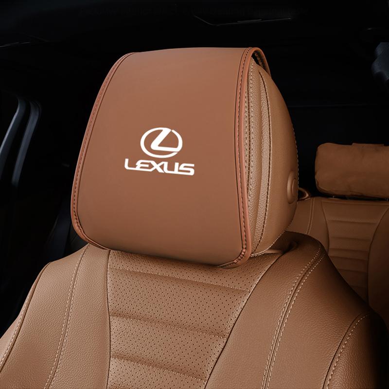 Leather Car Pillowcase Car Supplies Headrest Cover For Lexus RX330 IS250 Ct200h ES300h RX350 IS300h Anti Fouling Decoration Mat
Leather Car Pillowcase Car Supplies Headrest Cover For Lexus RX330 IS250 Ct200h ES300h RX350 IS300h Anti Fouling Decoration Mat