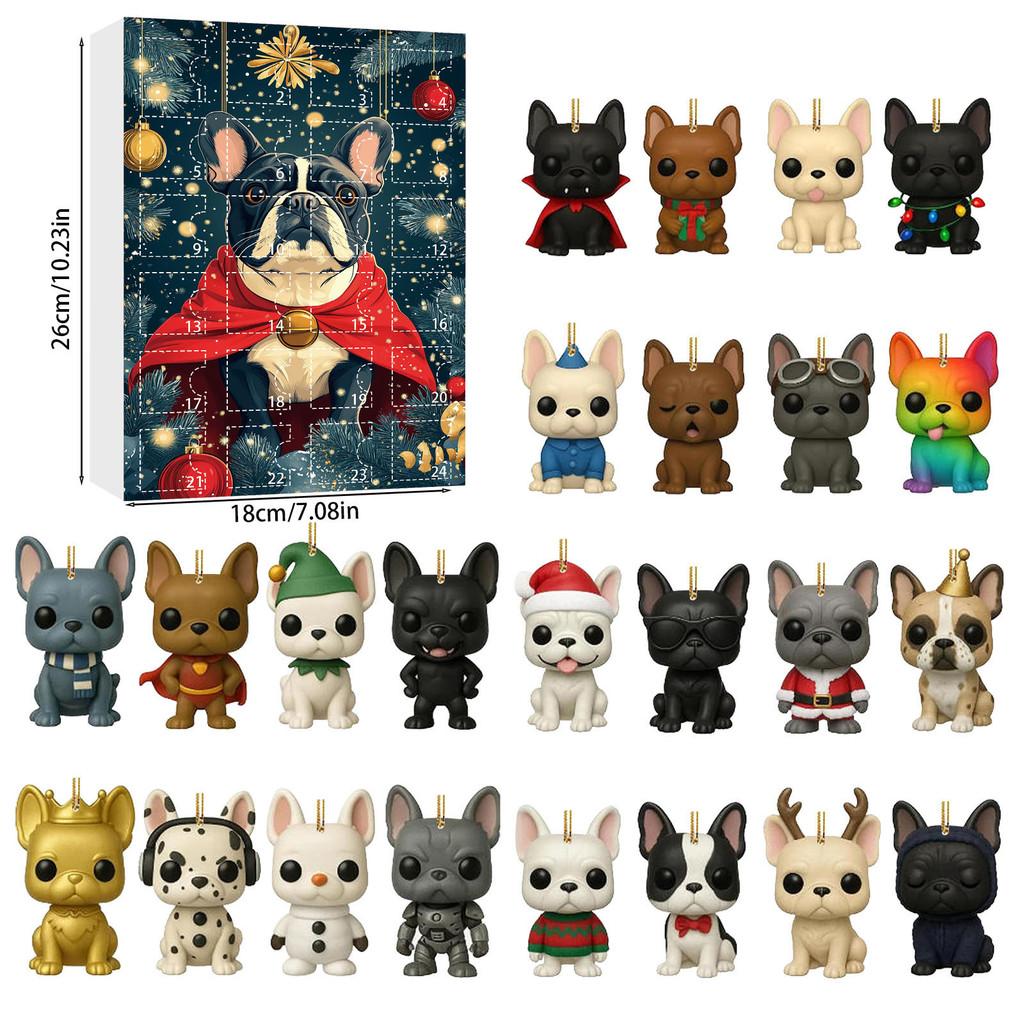 Holiday Dog Advent Calendar Acrylic Collection With 24 Pieces For Christmas Party Decor And Gifts Style C
Holiday Dog Advent Calendar Acrylic Collection With 24 Pieces For Christmas Party Decor And Gifts Style C
