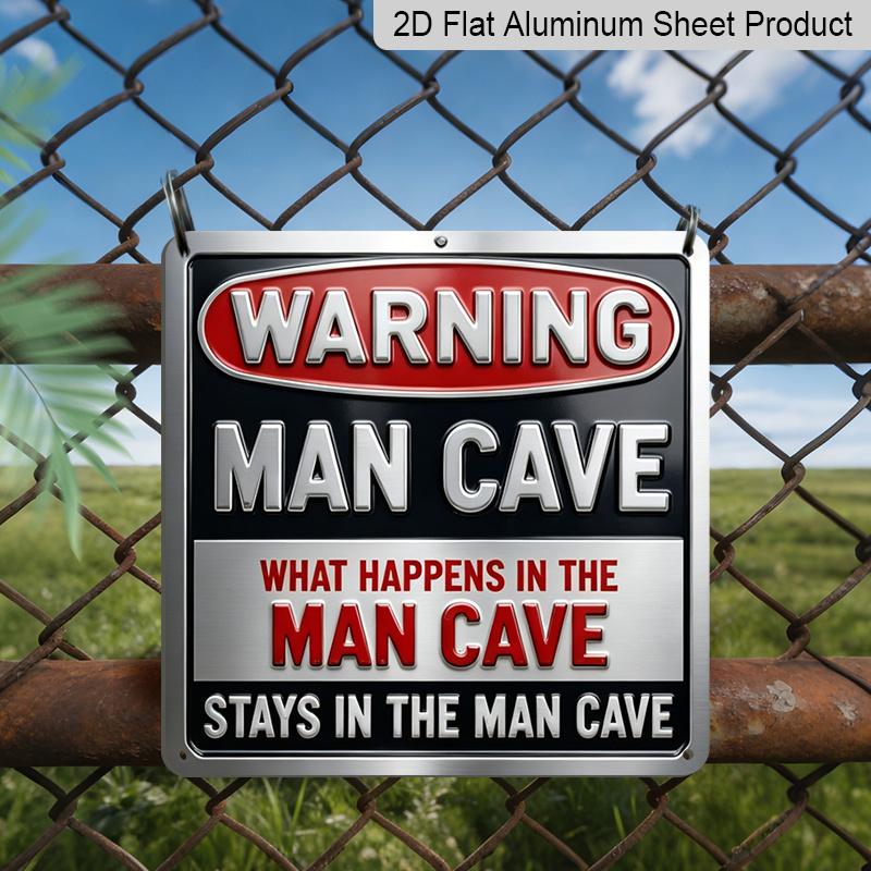 2D Flat, 1pc, Vintage Metal Aluminum Decorative Sign, Warning for Man Cave, Retro Wall Art, Home Decor for Man Cave, Garage, Game Room, Entryway 20*20cm
2D Flat, 1pc, Vintage Metal Aluminum Decorative Sign, Warning for Man Cave, Retro Wall Art, Home Decor for Man Cave, Garage, Game Room, Entryway 20*20cm