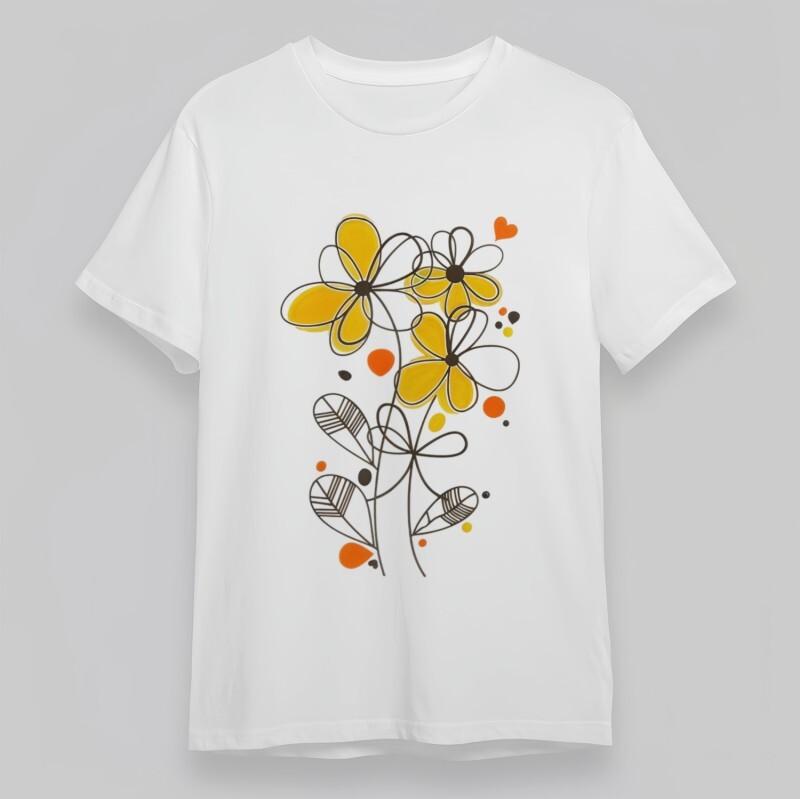 Women s Plus Size Classic T-Shirt Sunny Yellow Bloom With Black Outline Tee XL
Women s Plus Size Classic T-Shirt Sunny Yellow Bloom With Black Outline Tee XL