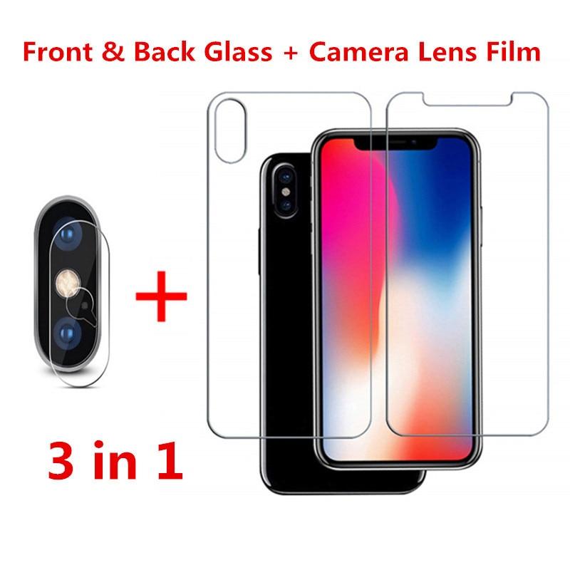 3-IN-1 Передняя + задняя + объектив Защитное закаленное стекло для iphone 13 12 11 Pro Max X XS XS XS Max 8 7 6 Plus SE 2020 Защитное стекло для защитной пленки для экрана
3-IN-1 Передняя + задняя + объектив Защитное закаленное стекло для iphone 13 12 11 Pro Max X XS XS XS Max 8 7 6 Plus SE 2020 Защитное стекло для защитной пленки для экрана