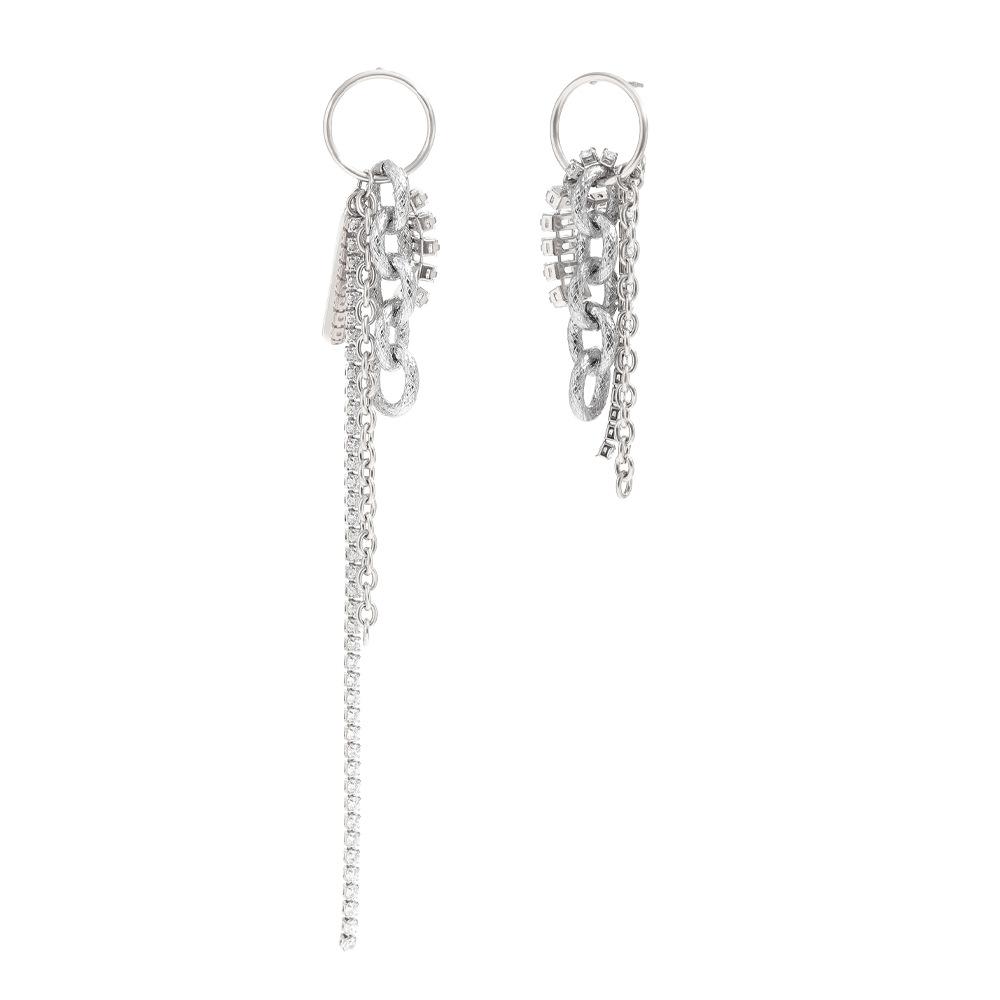 Irregular Chain Drop Earrings for Women Gold Silver Color Asymmetrical Dangle Jewelry Fashion Link Chain Design Party Gift срібний
Irregular Chain Drop Earrings for Women Gold Silver Color Asymmetrical Dangle Jewelry Fashion Link Chain Design Party Gift срібний
