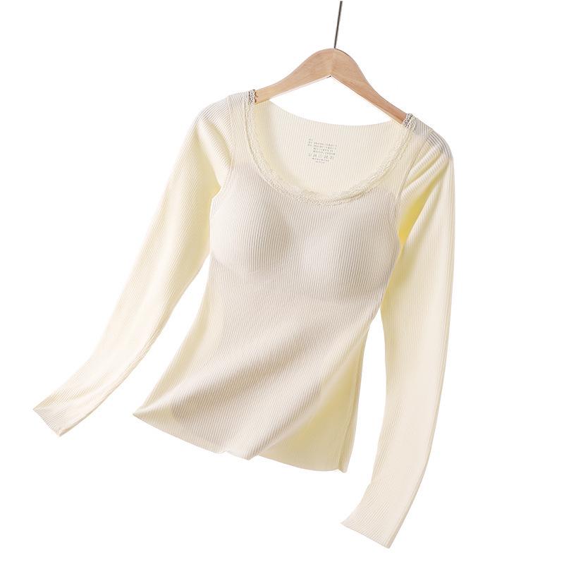 Женский антибактериальный двухслойный термоакриловый топ с длинным рукавом и нагрудными вкладышами 10A - смесь хлопка и шерсти для осени и зимы XXL (recommended 140-155 jin)
Женский антибактериальный двухслойный термоакриловый топ с длинным рукавом и нагрудными вкладышами 10A - смесь хлопка и шерсти для осени и зимы XXL (recommended 140-155 jin)