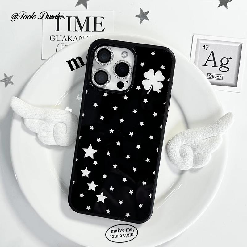 INS Fashion Black White Simple Star Luckily Grass Phone Case for iPhone 16 15 14 13 12 11 ProMax Phone Advenced MINI Cover Capa For iPhone 11
INS Fashion Black White Simple Star Luckily Grass Phone Case for iPhone 16 15 14 13 12 11 ProMax Phone Advenced MINI Cover Capa For iPhone 11