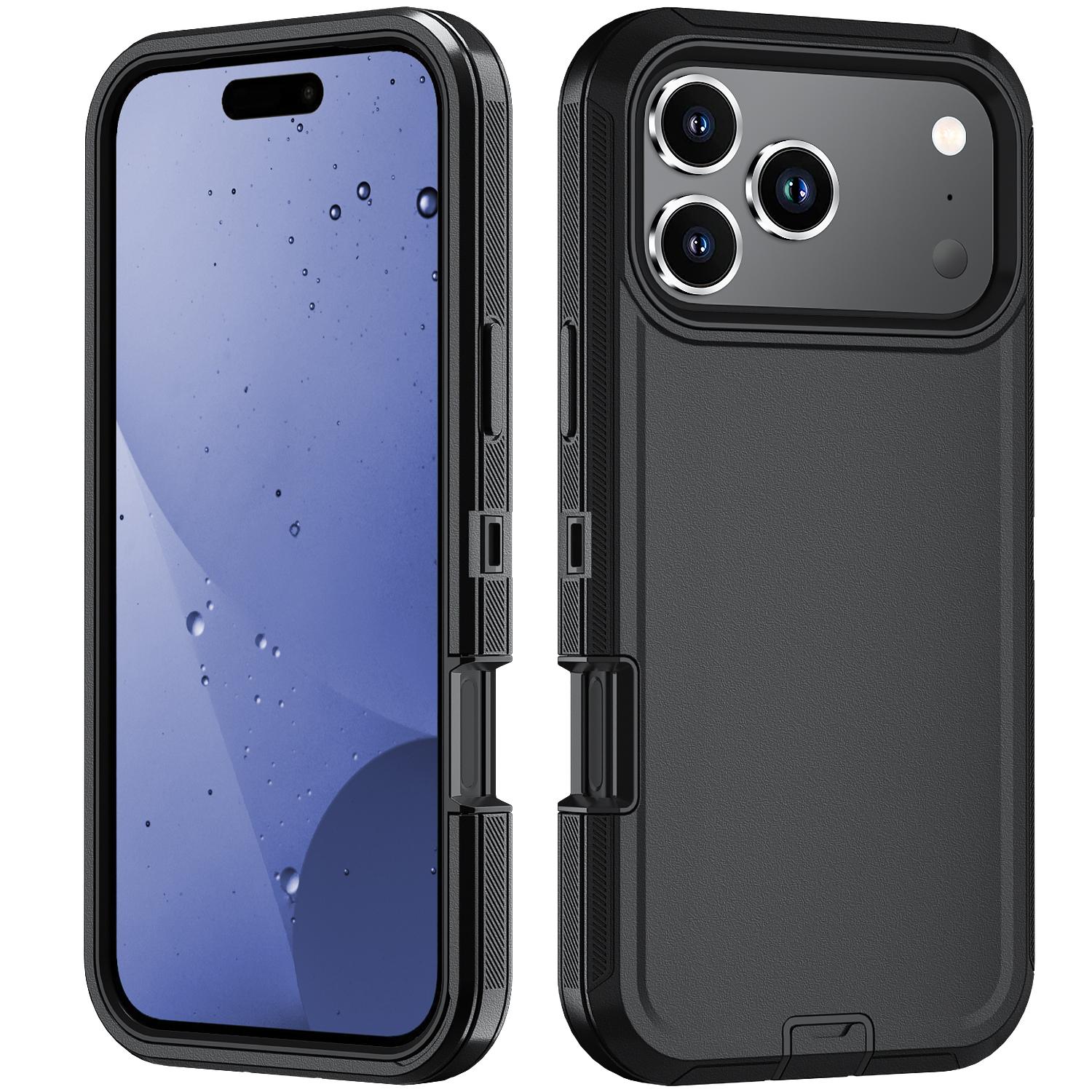 For iPhone 17 Pro Max Rugged Case PC+TPU Cell Phone Cover with Back Clip Kickstand Light Purple
For iPhone 17 Pro Max Rugged Case PC+TPU Cell Phone Cover with Back Clip Kickstand Light Purple