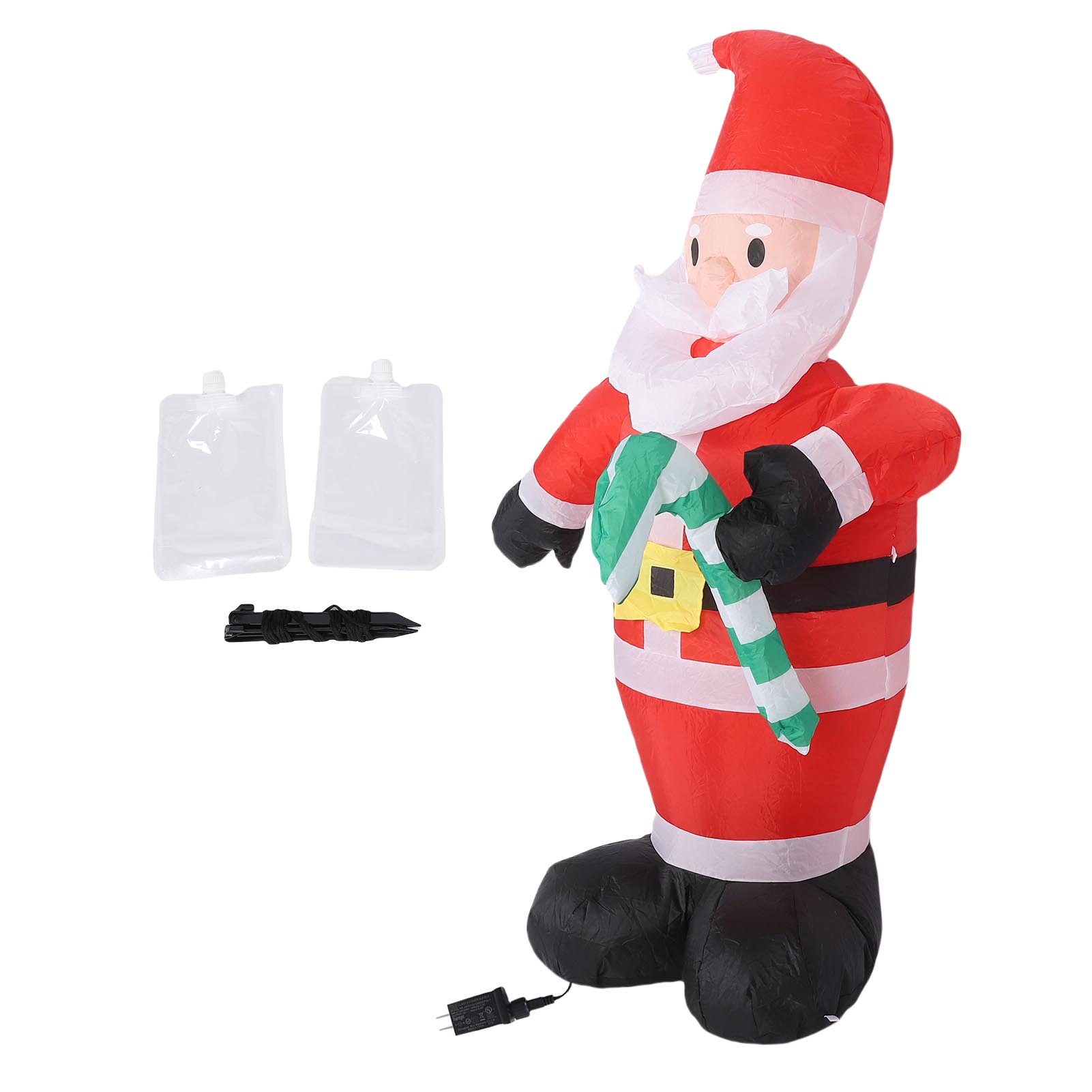 1.2M Inflatable Xmas Santa Claus With LED Lighted Merry Christmas Outdoor Xmas parties Garden Yard Decoration Water Proof
1.2M Inflatable Xmas Santa Claus With LED Lighted Merry Christmas Outdoor Xmas parties Garden Yard Decoration Water Proof