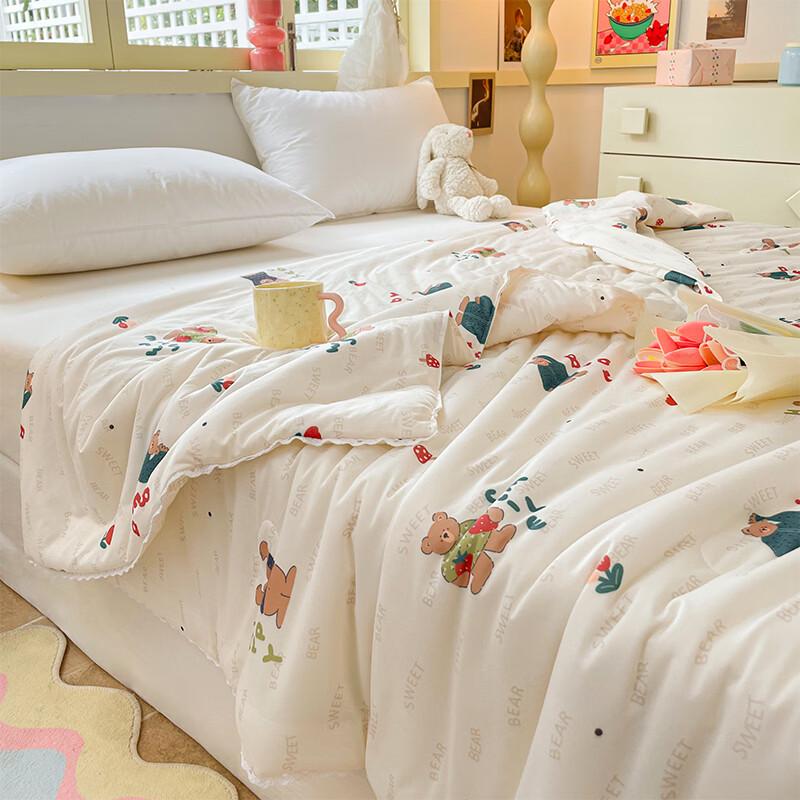 Brangdy Bear Party Knitted Four Seasons Quilt Insert
Brangdy Bear Party Knitted Four Seasons Quilt Insert