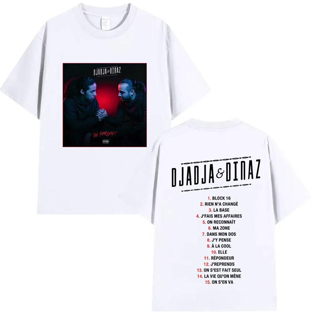 Rap Singer DjadjaDinaz Album 2025 Pattern Tshirt Mens Womens Retro Gothic Clothing Hiphop Cotton Tshirt Y2K Street Wear 4XL
Rap Singer DjadjaDinaz Album 2025 Pattern Tshirt Mens Womens Retro Gothic Clothing Hiphop Cotton Tshirt Y2K Street Wear 4XL