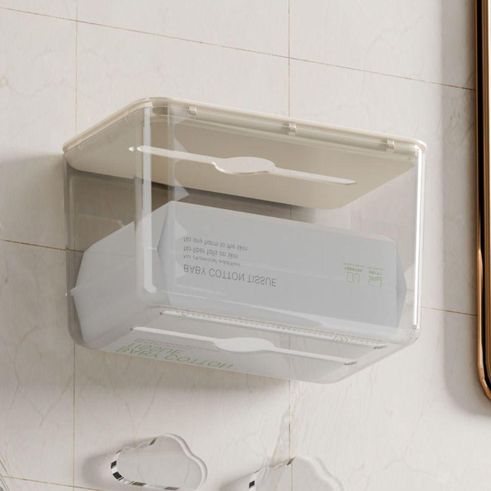 Transparent Tissue Box Wall Mounted Napkin Holder High-Quality Tissue Dispenser Bathroom прозорий
Transparent Tissue Box Wall Mounted Napkin Holder High-Quality Tissue Dispenser Bathroom прозорий