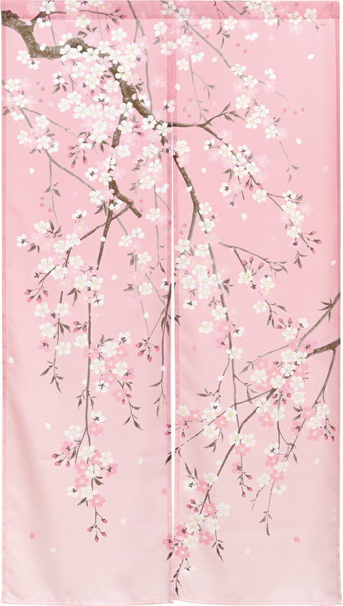 Noren Kobo Noren Japanese Style Modern Japanese Style Stylish Store Restaurant Full Stitching N Weeping Cherry Blossom Width 85 x Length 150cm 99835
Noren Kobo Noren Japanese Style Modern Japanese Style Stylish Store Restaurant Full Stitching N Weeping Cherry Blossom Width 85 x Length 150cm 99835