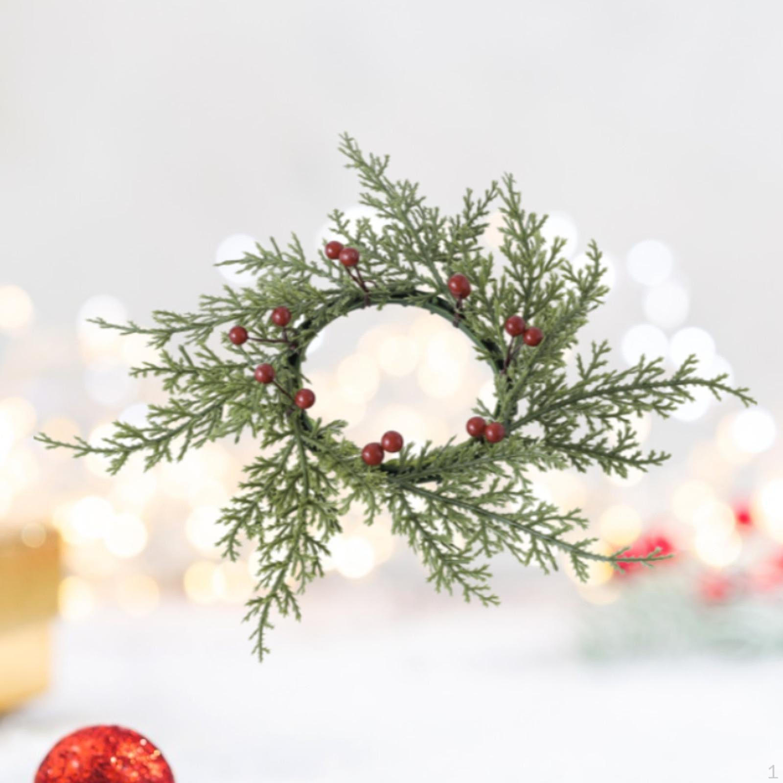 Искусственное кедровое и ягодное кольцо для свечи Легкое Универсальное Внутренний диаметр 7,5 см
Искусственное кедровое и ягодное кольцо для свечи Легкое Универсальное Внутренний диаметр 7,5 см