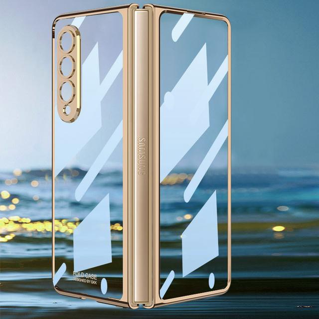 Передний прозрачный чехол из закаленного стекла для Samsung Galaxy Z Fold 3 4, защитная рамка, жесткий прозрачный держатель со слотом для ручки S, задний чехол Case Only
Передний прозрачный чехол из закаленного стекла для Samsung Galaxy Z Fold 3 4, защитная рамка, жесткий прозрачный держатель со слотом для ручки S, задний чехол Case Only