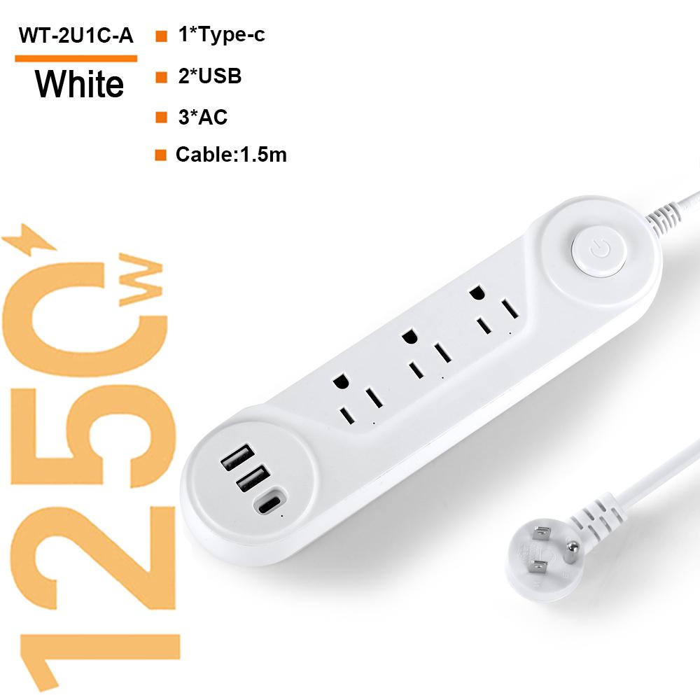 Американська вилка Розетки змінного струму Багатороз’ємний подовжувач із USB типу C PD Швидка зарядка Електрична розетка Подовжувач Мережевий фільтр Адаптер US Plug білий
Американська вилка Розетки змінного струму Багатороз’ємний подовжувач із USB типу C PD Швидка зарядка Електрична розетка Подовжувач Мережевий фільтр Адаптер US Plug білий