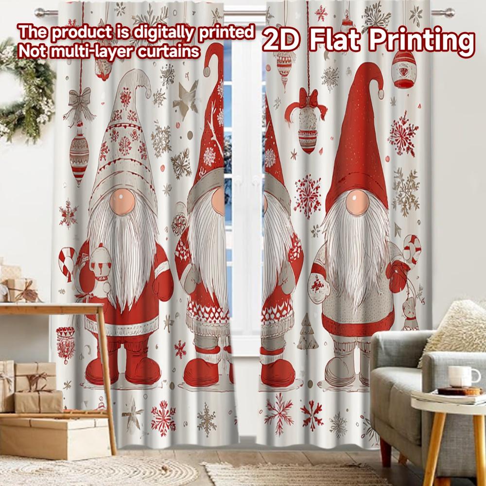2 шт., Шторы с плоской 2D-печатью (Без Рода) Праздничные гномы(1) Современные Модные Занавески Машинная Стирка Тканевые Занавески 52.50 × 116.00 cm 2 pcs
2 шт., Шторы с плоской 2D-печатью (Без Рода) Праздничные гномы(1) Современные Модные Занавески Машинная Стирка Тканевые Занавески 52.50 × 116.00 cm 2 pcs